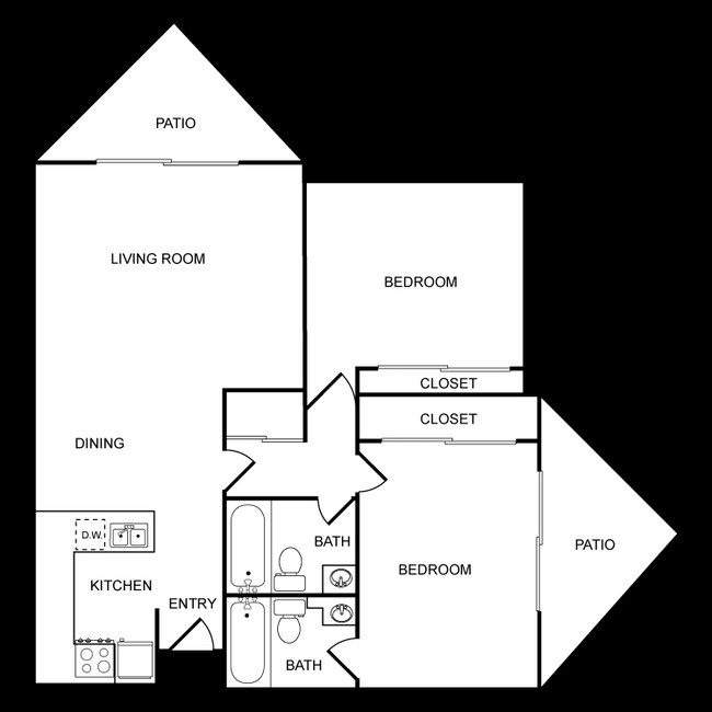 2BR/2BA - Vista Bonita