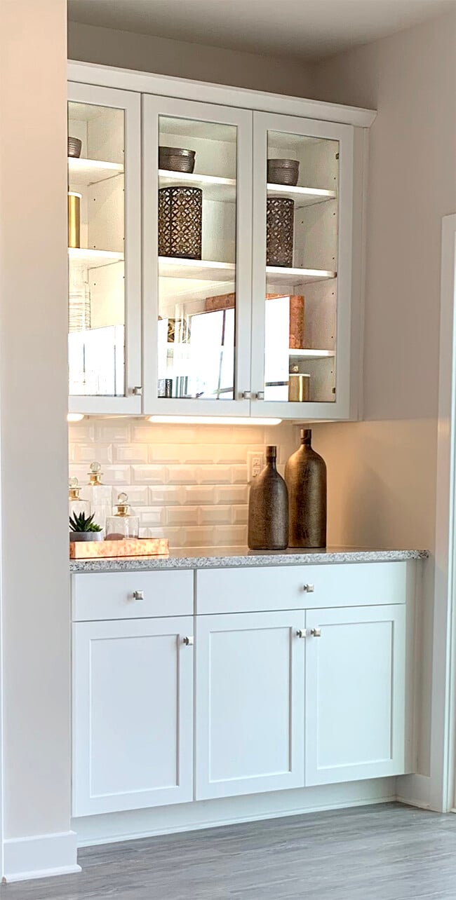 Built-in Custom Coffee Bar - 115 Peabody Way