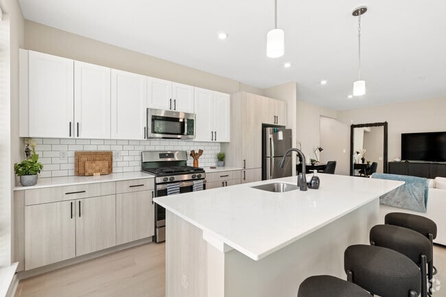 2BR, 2BA - 1,327SF - Kitchen - Haddon Point Mount Laurel