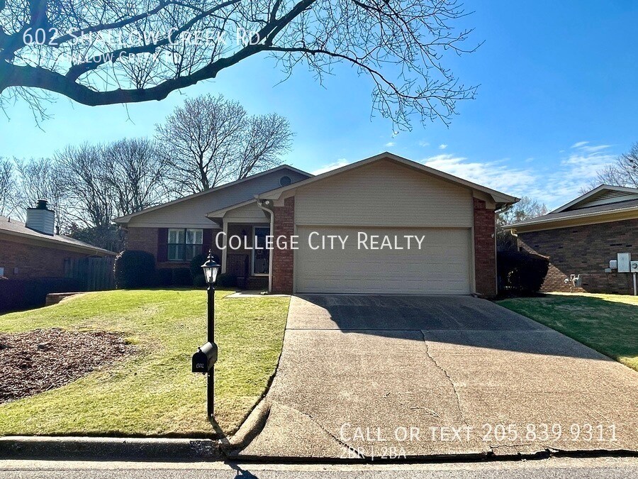 602 Shallow Creek Rd, Tuscaloosa, AL 35406 House Rental in Tuscaloosa