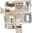 1BR/1BA