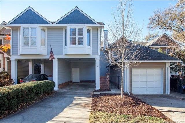 Townhome exterior with 2-car driveway - 404 Clarkson Green St