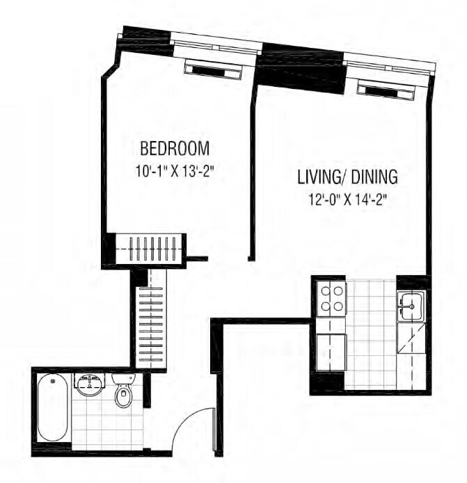 3 Cedar St Unit 2402, Manhattan, NY 10038 Condo for Rent in Manhattan