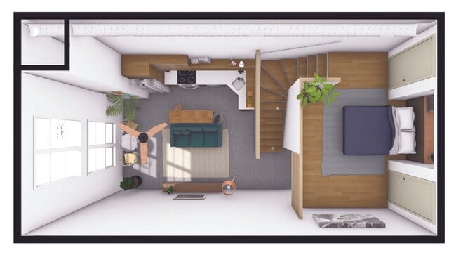 Interior Photo - Alley Lofts