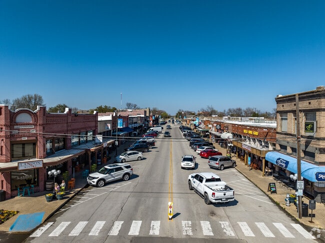The historic Downtown Wylie is a bustling area of town.
