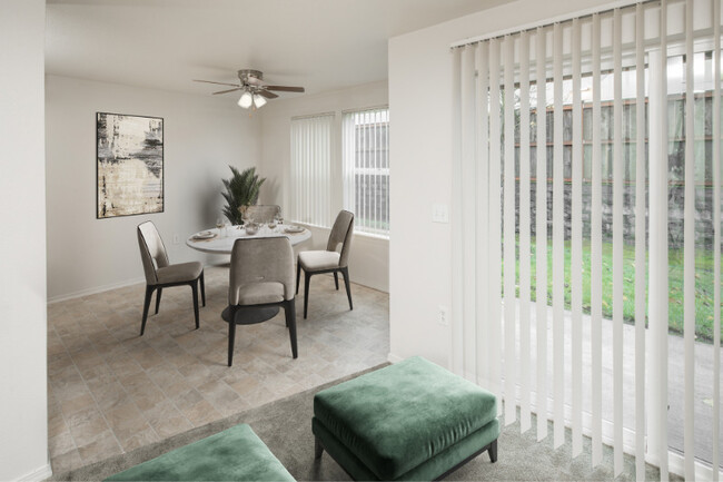 Furnished Diningroom - The Village Apartments