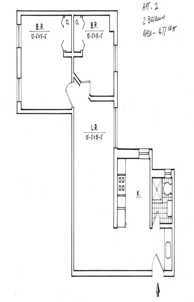 2BR/1BA - 64-66 E 97th St