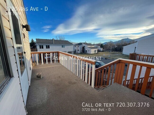 Building Photo - 2bed/1bath Condo in North Boulder - Availa...