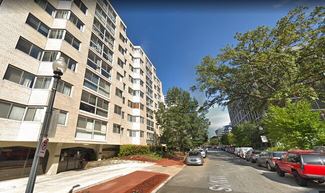 Vista de la calle de la Casa Jefferson - 922 24th St NW