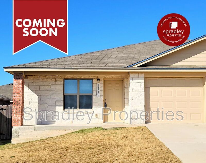 1540 Chance Ct, Belton, TX 76513 Townhome Rentals in Belton TX