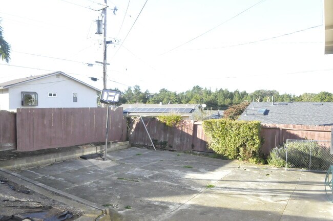 Backyard/patio to use - 3903 Moulton Dr