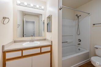 1BR, 1BA - 700SF - Bathroom - Westbury Apartments