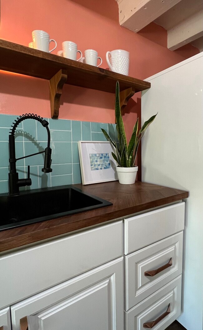 Modern kitchen - 350 N Morton Blvd