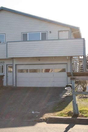 exterior showning garage and deck - 1045 S Jasper St