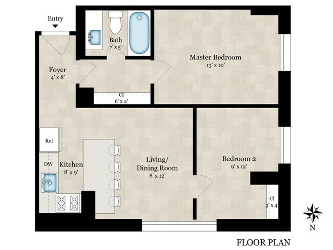 Foto del edificio - Sunny 2 BR at Claridge House Coop