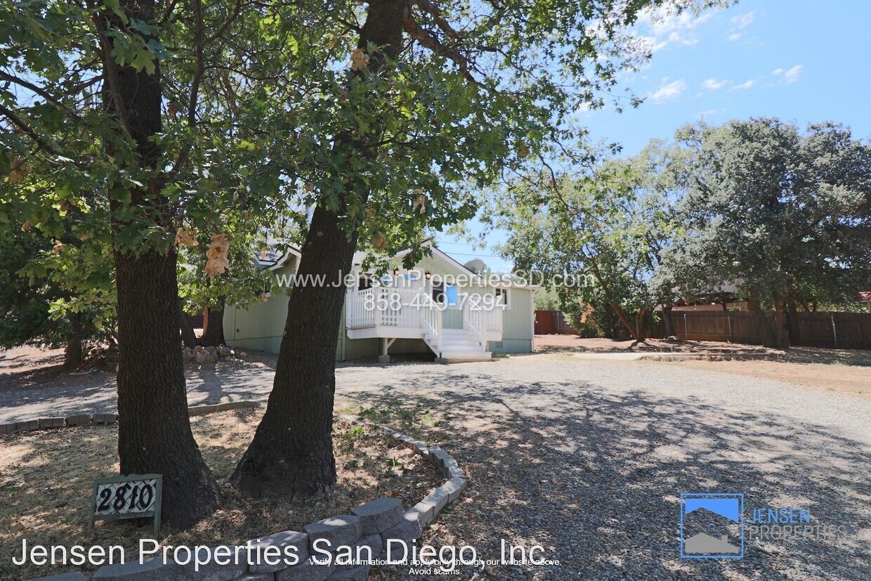 2 br, 1 bath House 2810 Pine Crest Dr. House Rental in Julian, CA