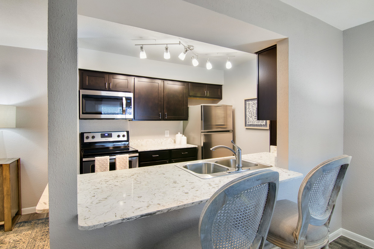 Modern kitchen - The Village At Bunker Hill