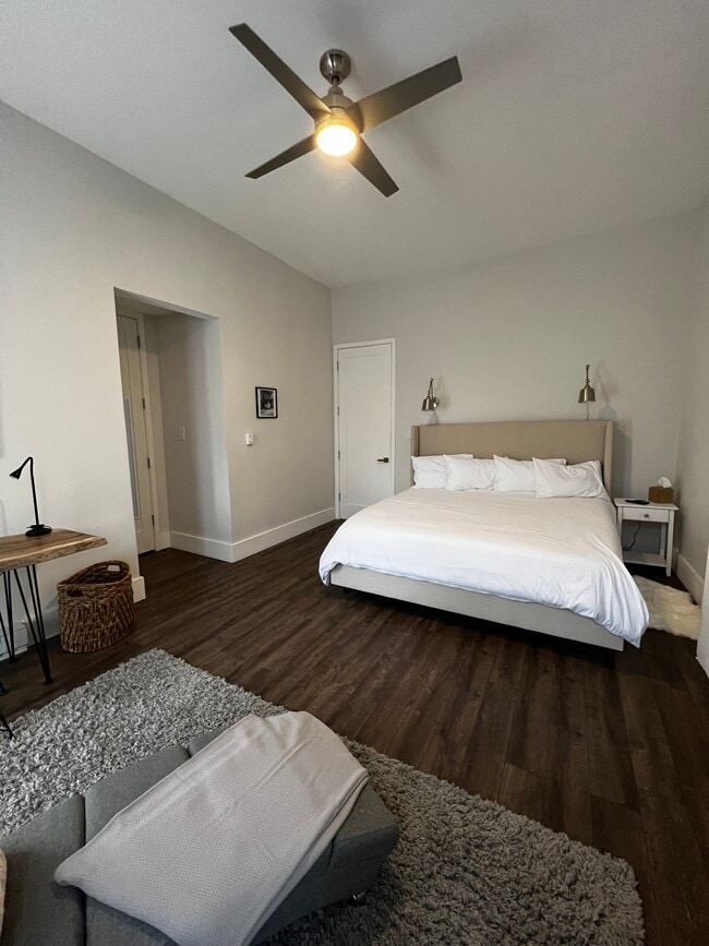 Large Bedroom w/king bed - 296 Gates Ave