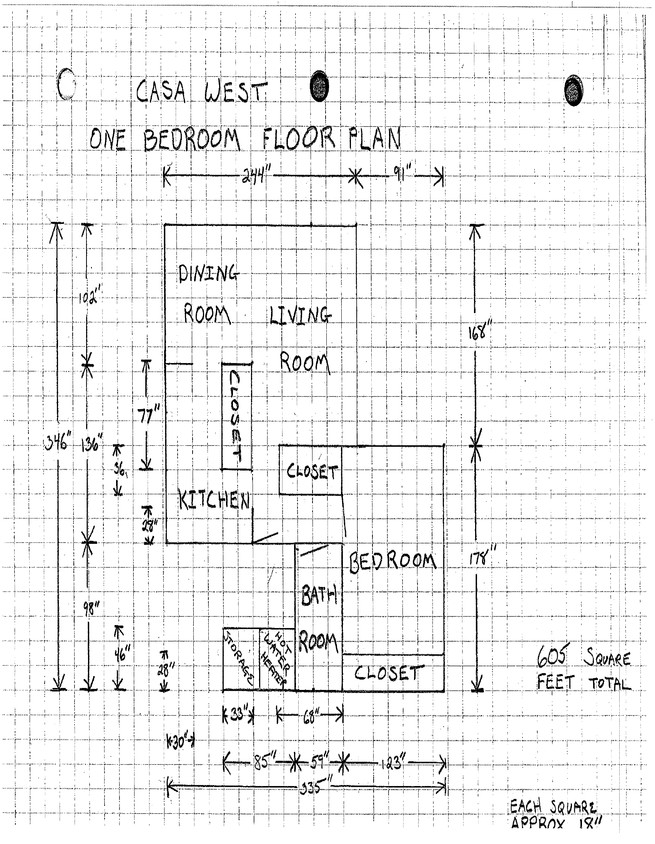 1HAB/1BA - Casa West Apartments