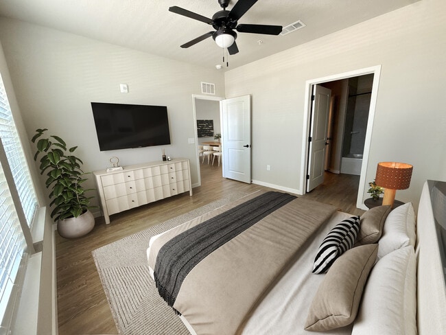 Bedroom corner view - Jackson Parc