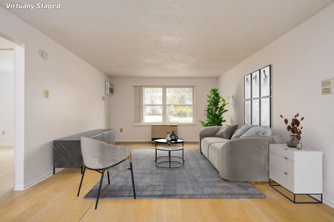 Bright Living Room Windows - 221 Stow Ave., Hudson Terrace Apts.