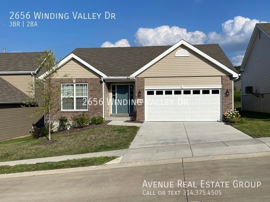 2656 Winding Valley Dr, Fenton, MO 63026 House Rental in Fenton, MO