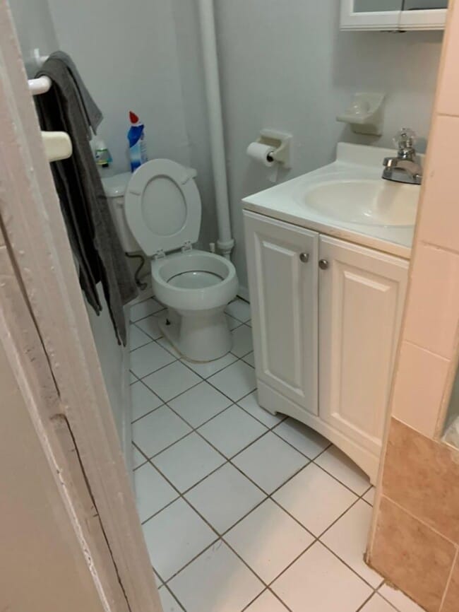 Bathroom with tub/shower - 145 Van Buren St
