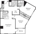 Two Bedroom 1187