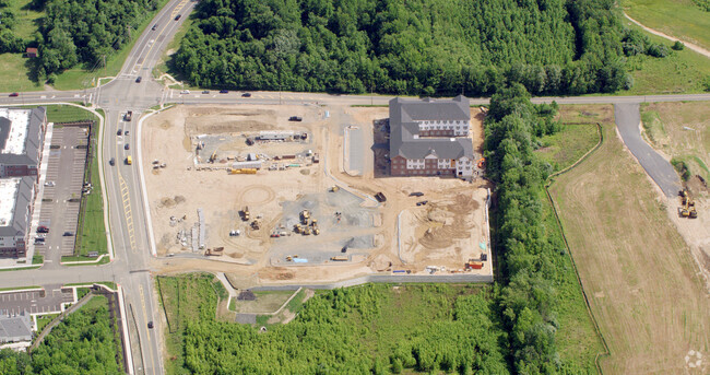 Aerial Photo - The Lofts at Monroe Parke