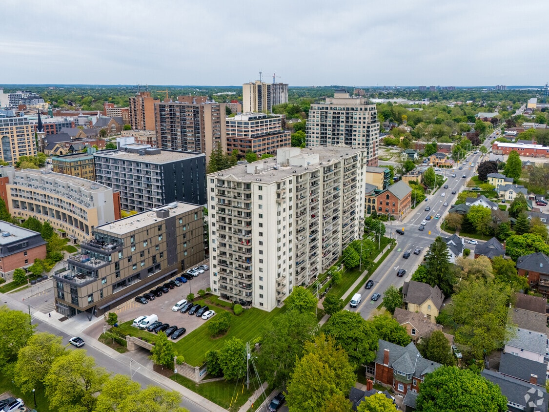 Aerial Photo - Victoria Park Towers