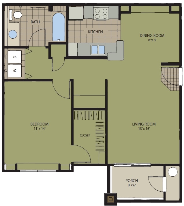 Highland Crossing and Highland Square Apartments Denver, CO