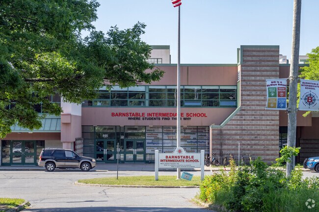 After completing elementary school, Hyannis students move on to Barnstable Intermediate School.