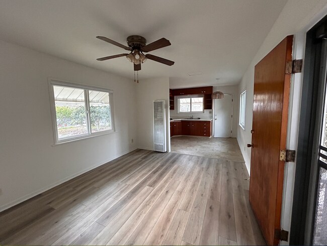 living room + kitchen - 614 W Cota St