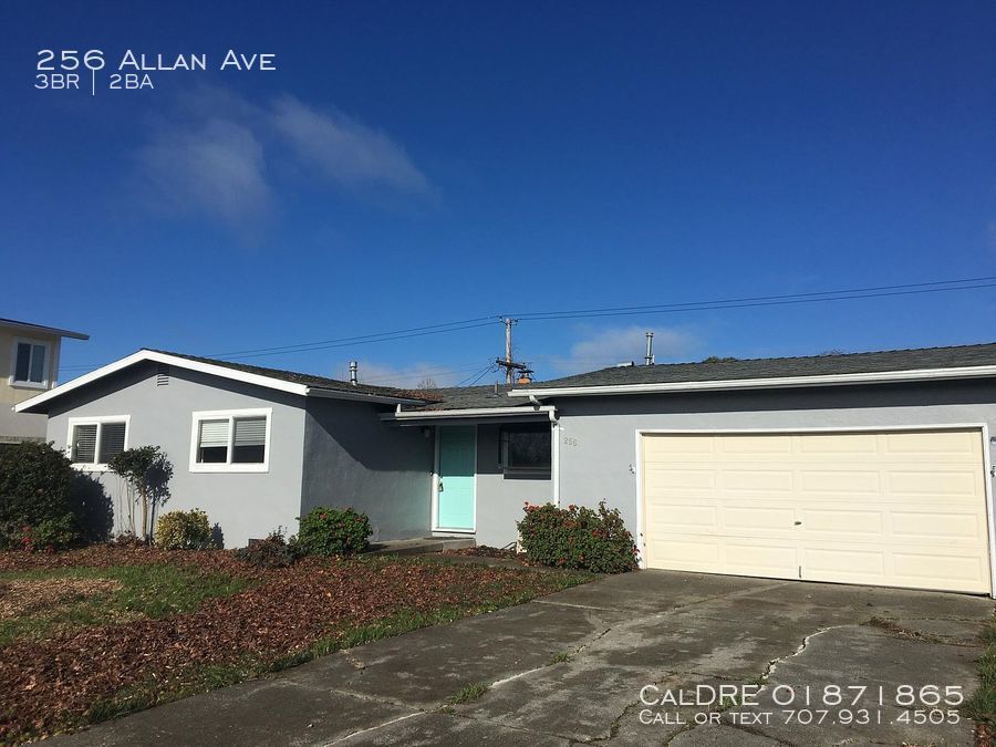 256 Allan Ave 3 beds, 2 full baths House Rental in Rohnert Park, CA