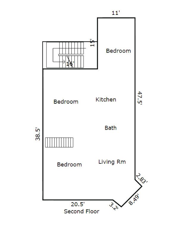 Floor plan - 1500 W Henderson St