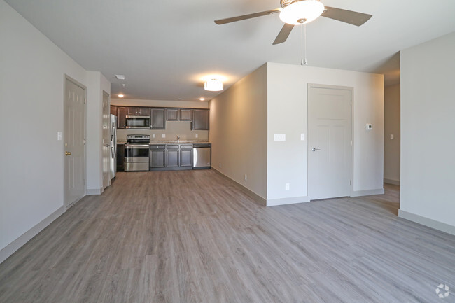 2 BR, 2 BA - Living Room - The Crossing