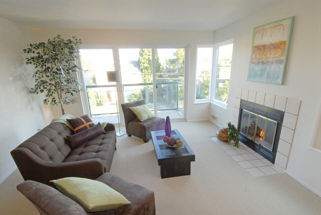 Living Room View from Kitchen - 3919 Whitman Ave N