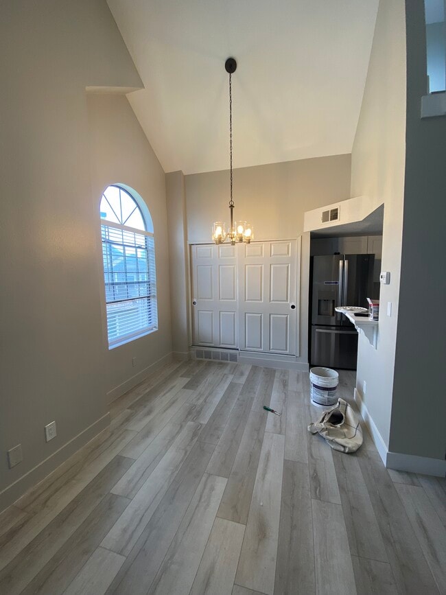 Kitchen area from living room - 8341 S Upham Way