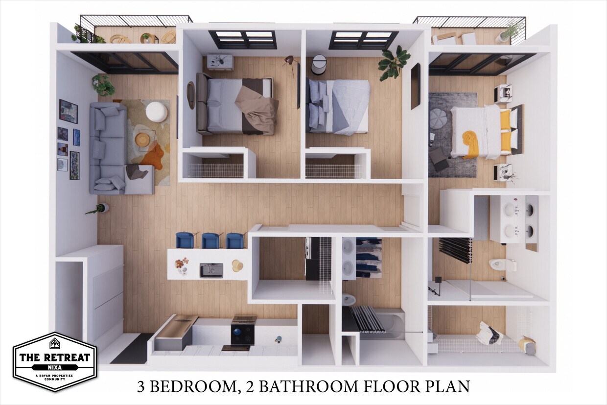 Foto del edificio - The Retreat Apartments