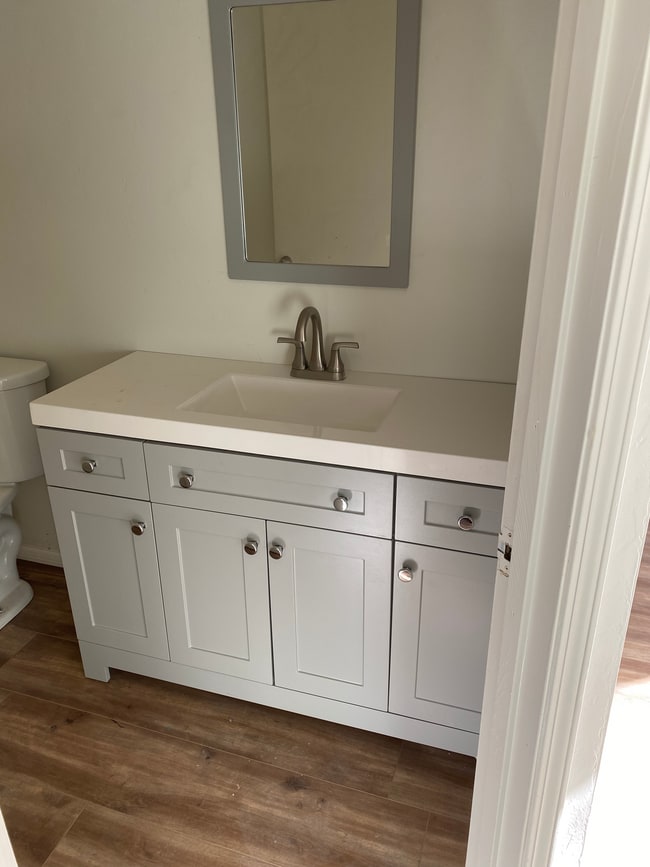 New vanity - 731 4th St