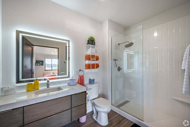 Baño completo - Candy Loft Apartments