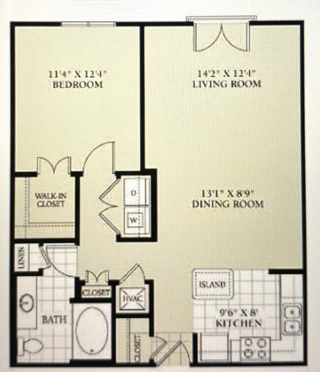 Floor plan - 4221 W Spruce St