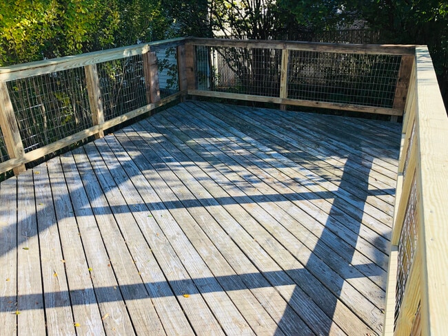 Spacious Back Deck - 102 Fruit St