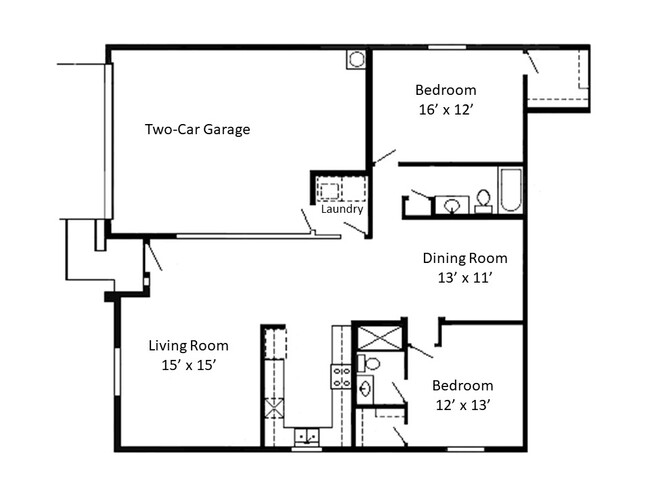 Floor Plan - 2670 Bluewater Dr