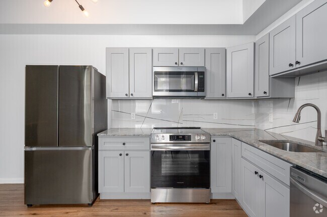 1 dormitorio, 1 baño - 810 pies cuadrados - Cocina - Monocacy Apartments