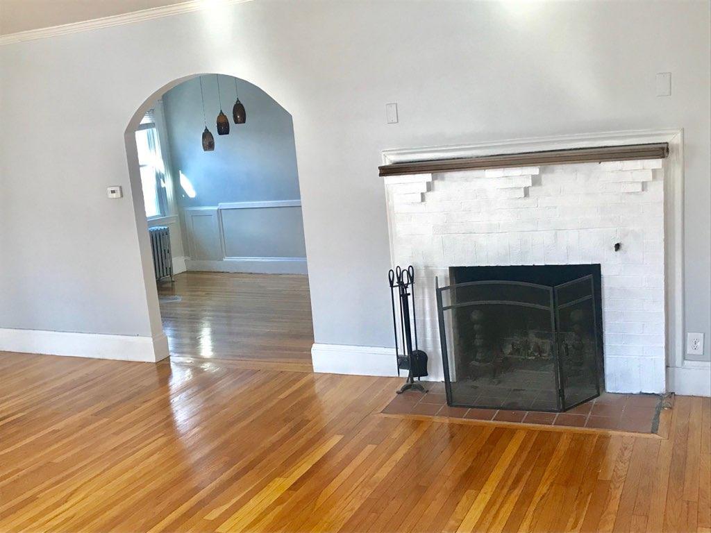 Living Room with Fireplace - 130 Walker Rd