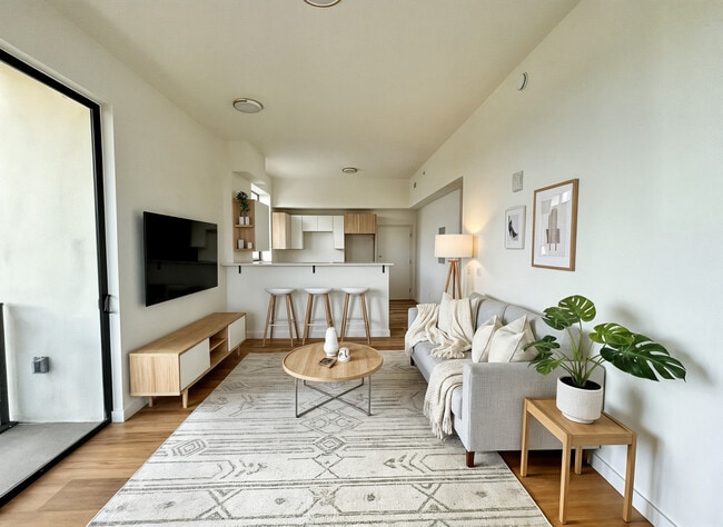 Sala de estar - Dixie Breeze Apartments