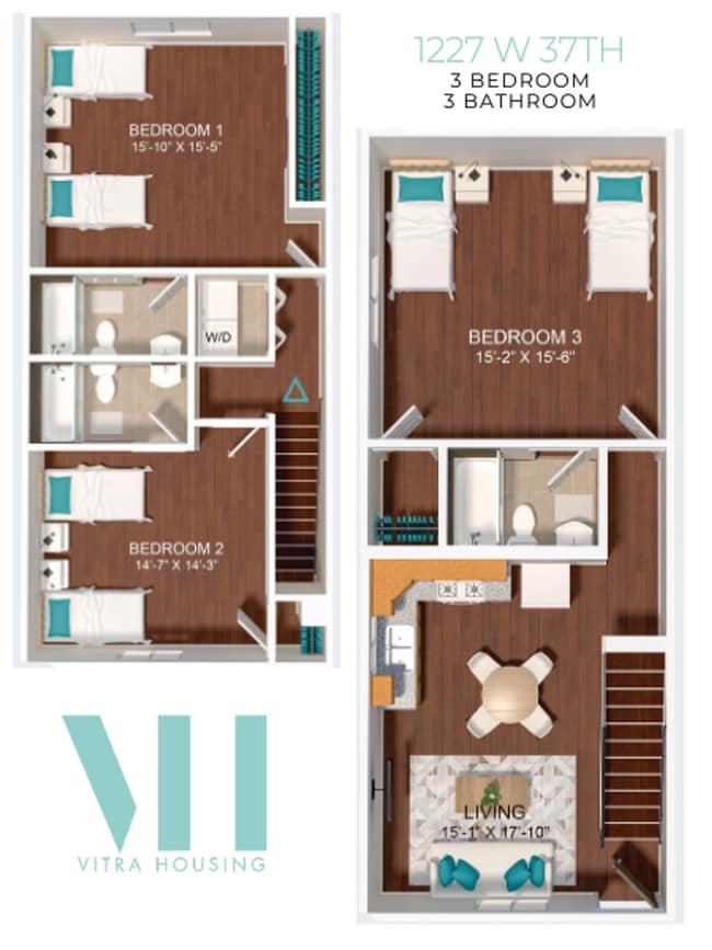 Photo - 1227 W 37th Pl Apartment