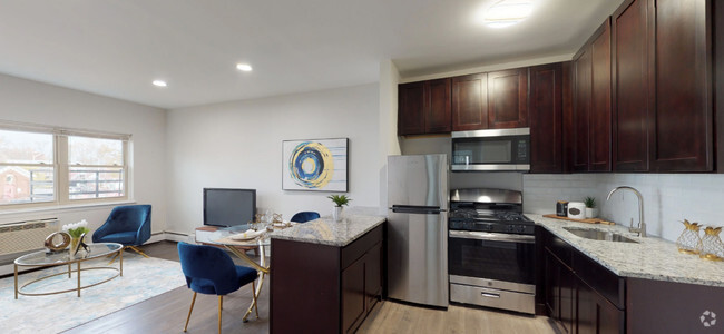 Living Area - Rahway Arts Apartments
