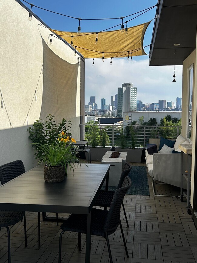 Terraza privada en la azotea - 441 W 42nd Ave
